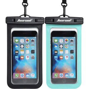 Hiearcool 2 Pack Waterproof Cell Phone Pouch, Waterproof Phone Case